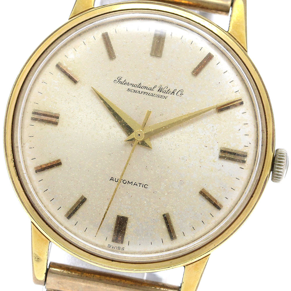IWC SCHAFFHAUSEN R-813A Cal.854 Silver Dial Automatic Men's Watch_907683