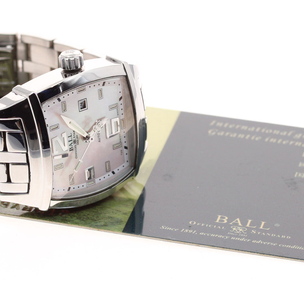 BALLWATCH conductor NL1068D Date shell dial White shell Dial Automatic Ladies Watch_907691