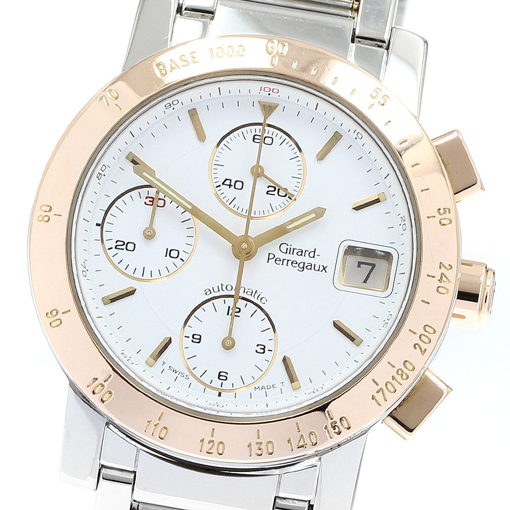 GIRARD PERREGAUX Gold Plated7500 75000.3.56.7117 PG bezel Automatic Men's_907716