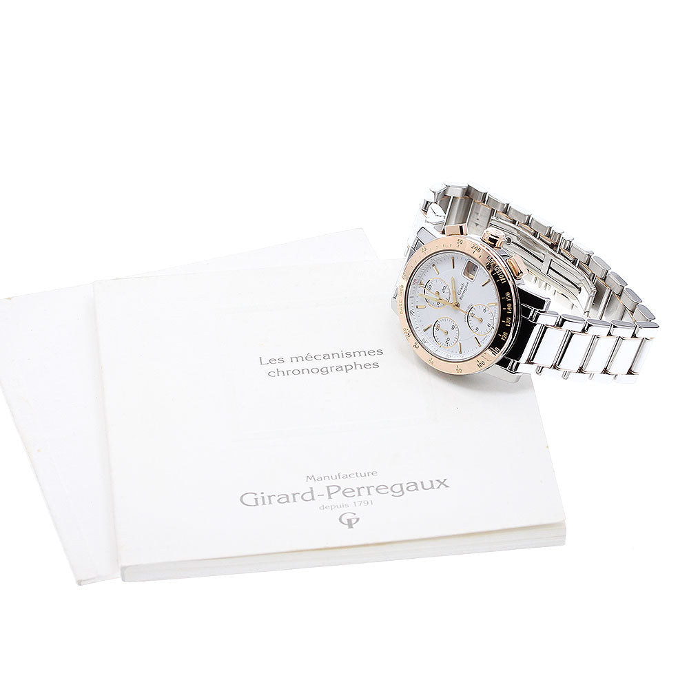GIRARD PERREGAUX Gold Plated7500 75000.3.56.7117 PG bezel Automatic Men's_907716