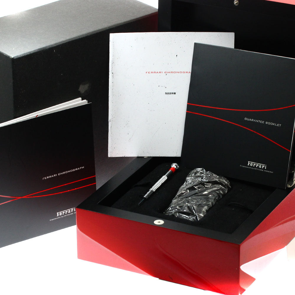PANERAI Ferrari Gran Turismo FER00004 Chronograph Small Seconds black Dial Automatic Men's Watch_907756