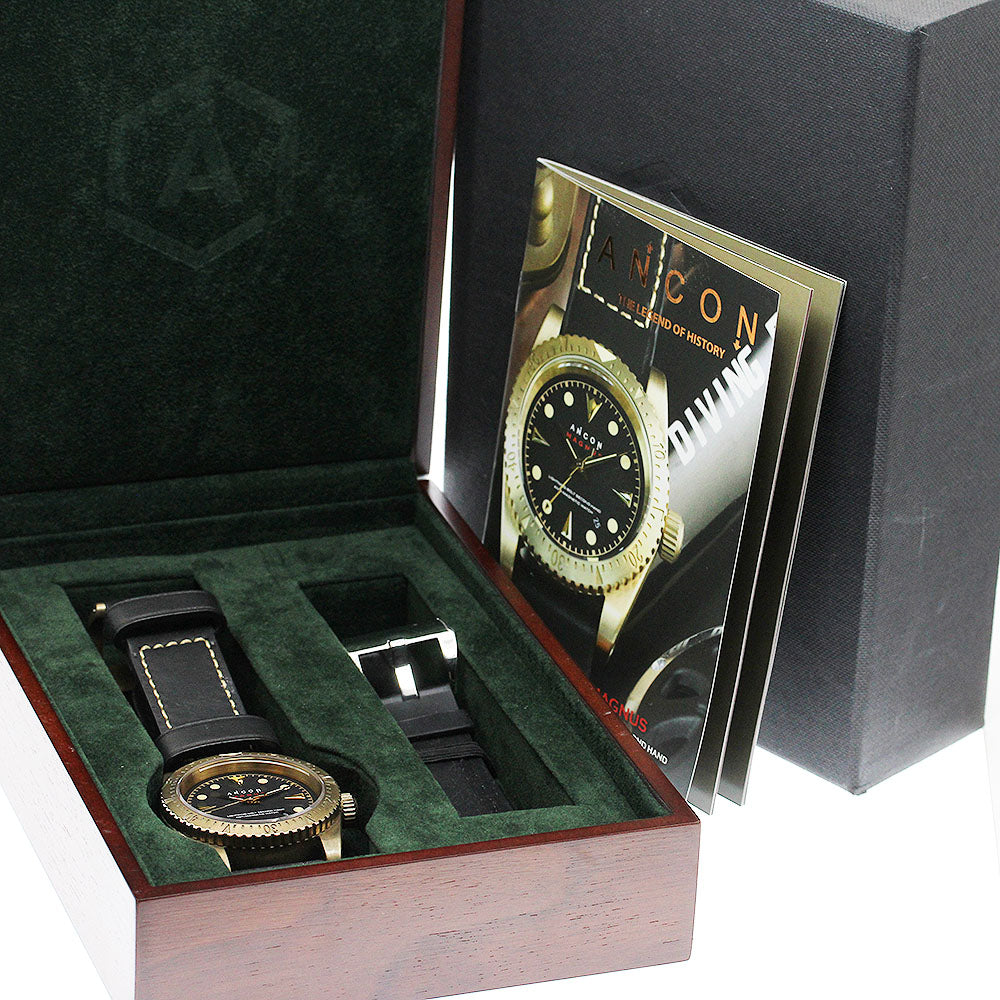 ANCON Magnus MAG001 Date black Dial Automatic Men's Watch_907768