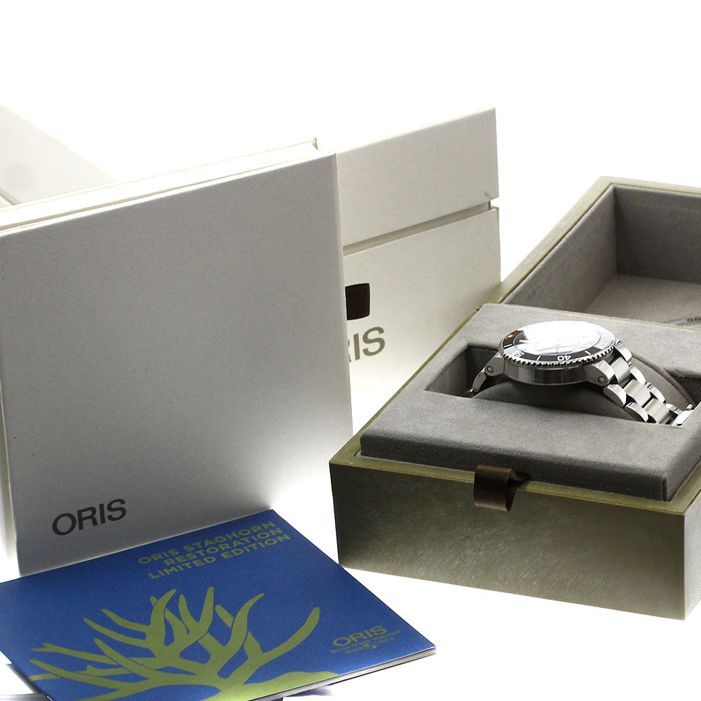 ORIS Aquis Staghorn Restoration Limited Edition 7734 Auto Men's Watch_907809
