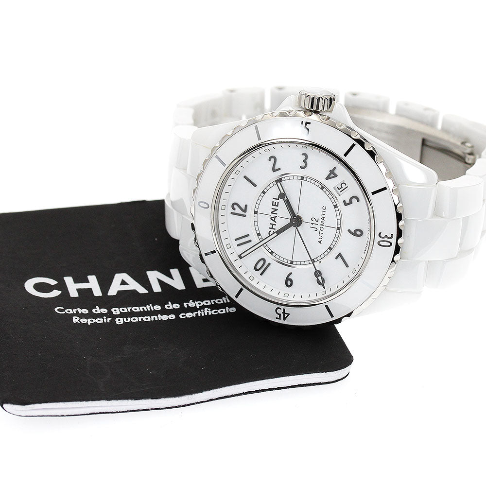 CHANEL J12 H5700 White ceramic 38MM white Dial Automatic Men's Watch_907816