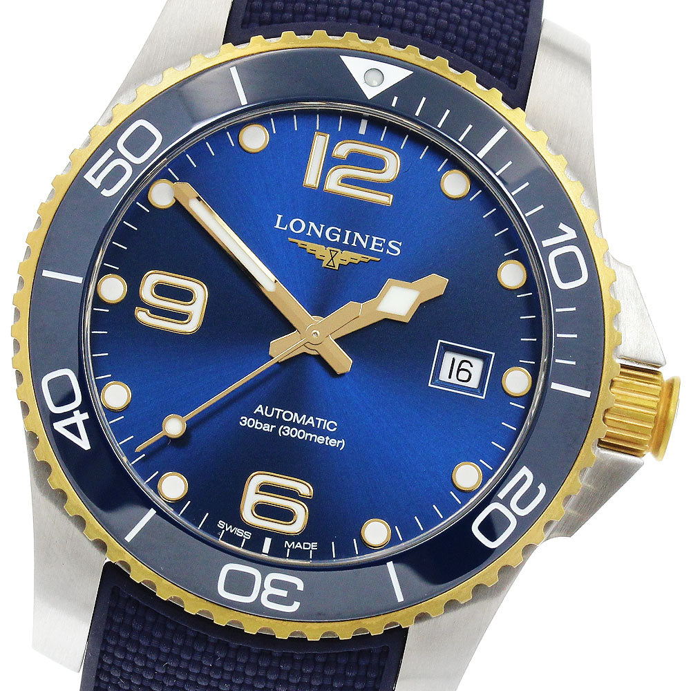 LONGINES Hydro Conquest L3.781.3 Date blue Dial Automatic Men's Watch_907834