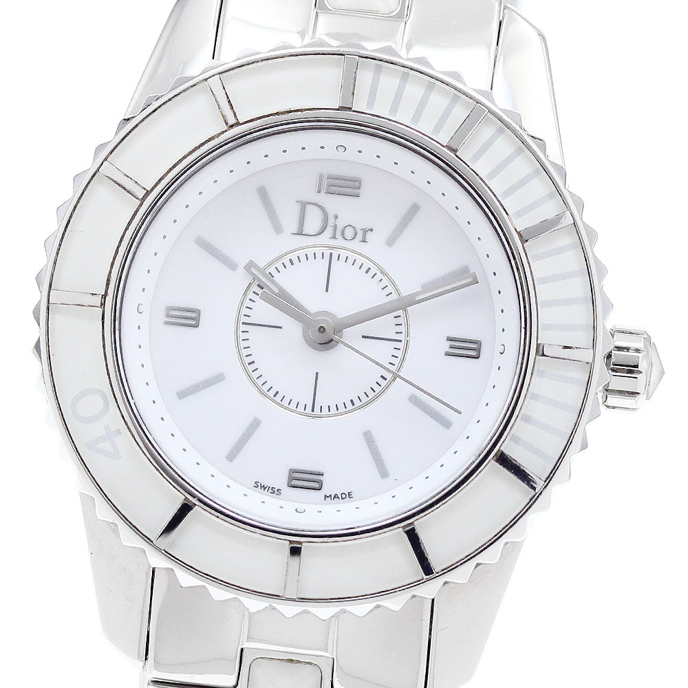 Dior crystal CD112112 white Dial Quartz Ladies Watch_907851