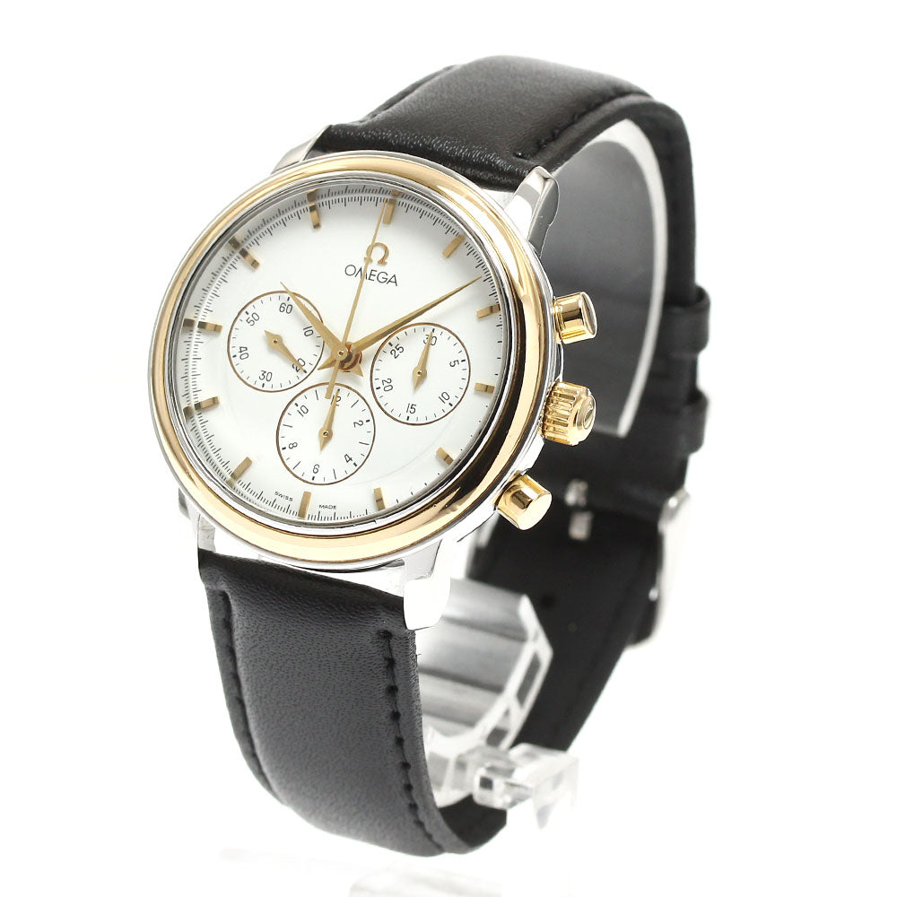 OMEGA De Ville Prestige 4340.31 Chronograph Hand Winding Men's Watch_907852