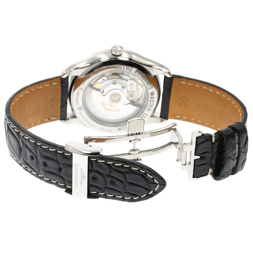 限定破格！LONGINES 自動巻きマスターコレクション　L2 755.4　本体 LONGINES Master collection L2.755.4 Day date black Dial