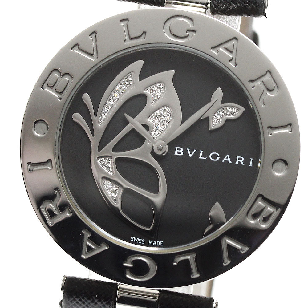 BVLGARI B-zero1 butterfly BZ35S diamond black Dial Quartz Ladies Watch_907856