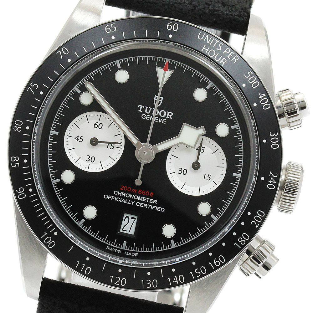 TUDOR Black Bay Chrono 79360N Black / Silver Dial Automatic Men's Watch_907857