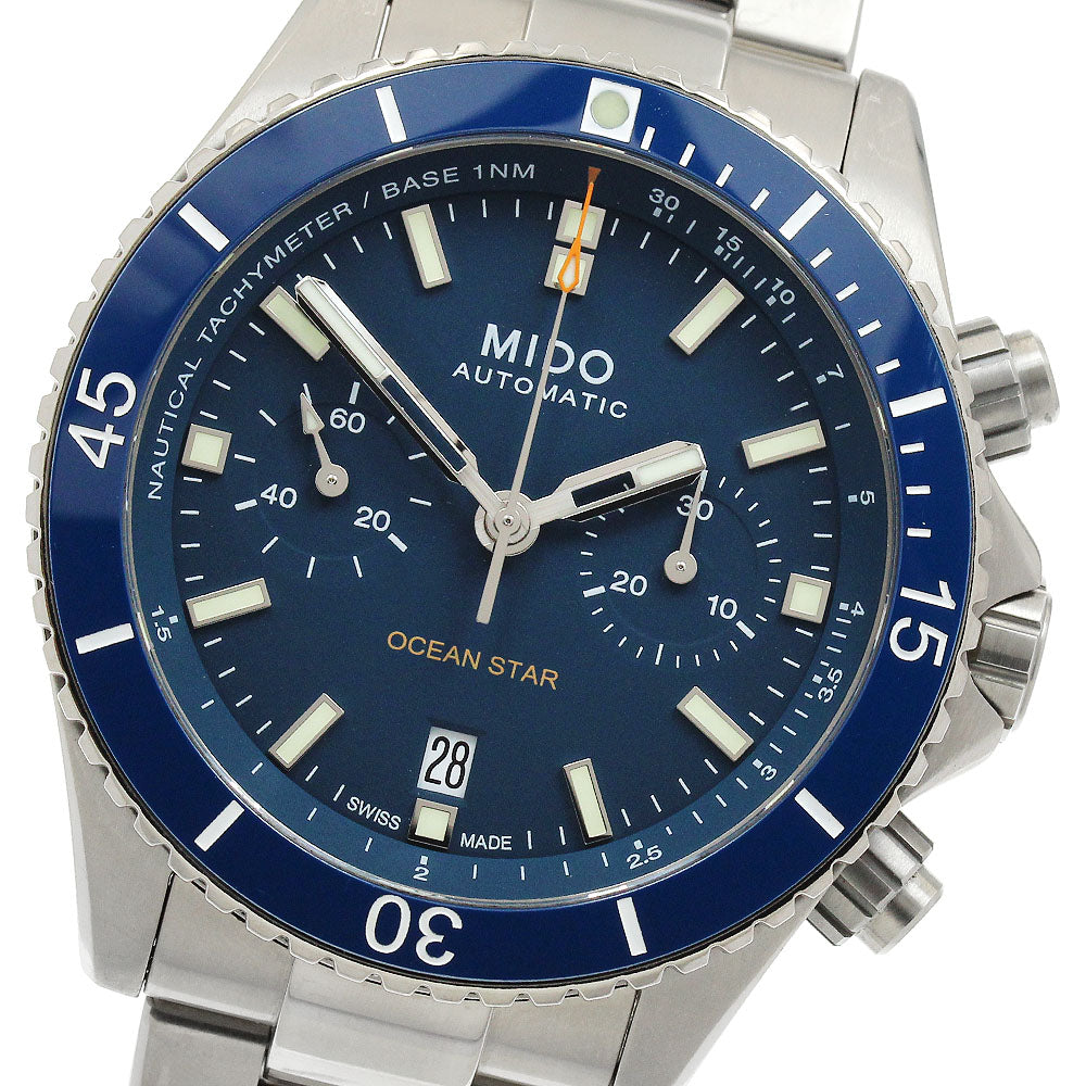 MIDO Ocean star M026.627.44.041.00 Date Navy Dial Automatic Men's Watch_907859