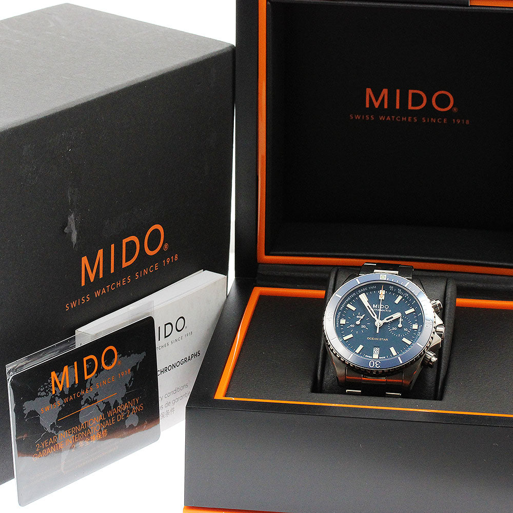 MIDO Ocean star M026.627.44.041.00 Date Navy Dial Automatic Men's Watch_907859