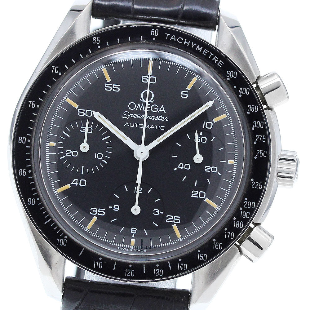 OMEGA Speedmaster 3810.50.10 Chronograph black Dial Automatic Men's Watch_907860