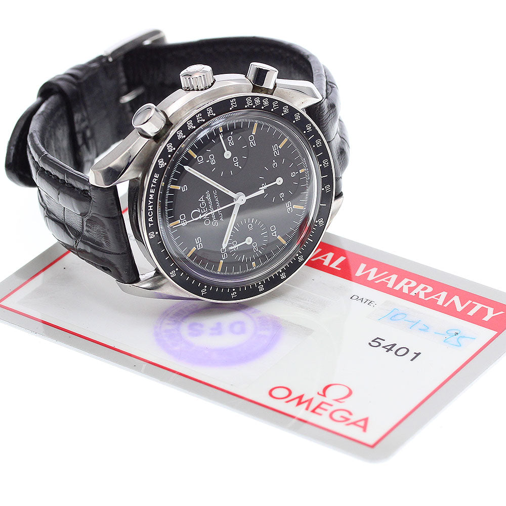 OMEGA Speedmaster 3810.50.10 Chronograph black Dial Automatic Men's Watch_907860