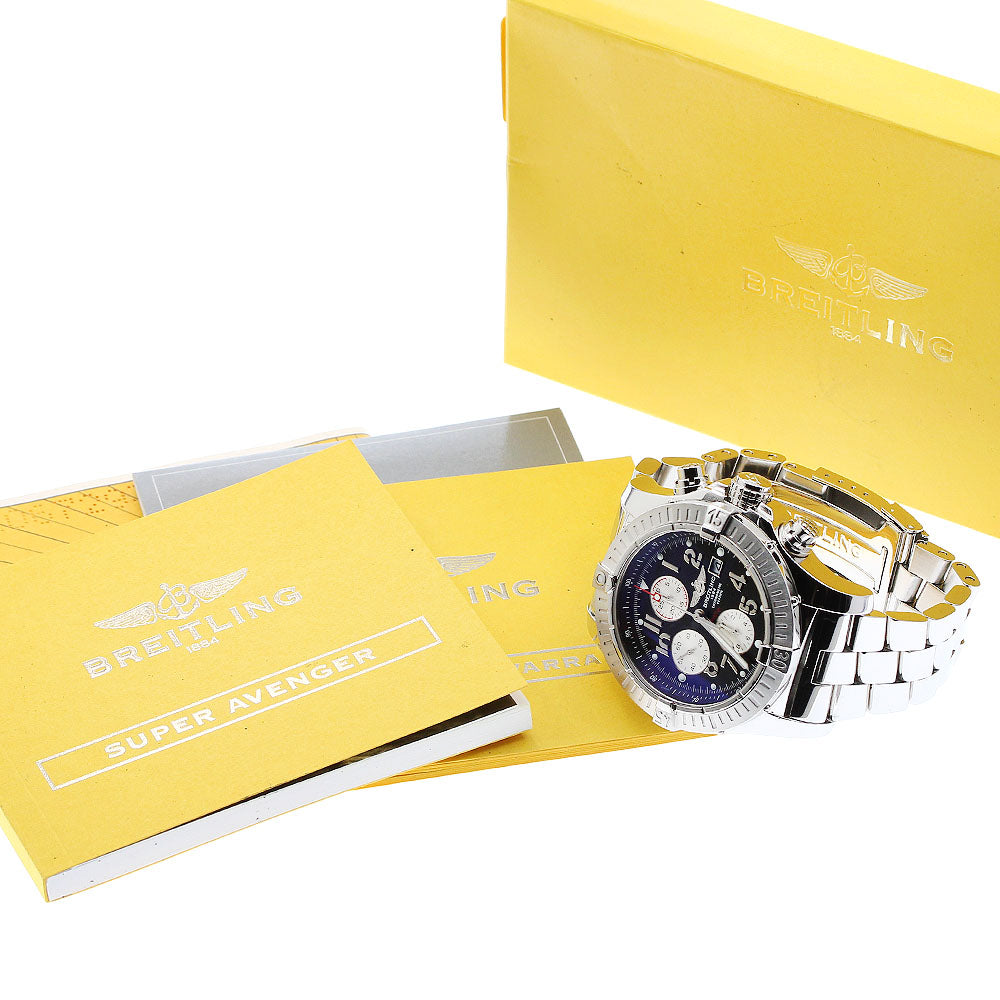 BREITLING Super avenger A13370 Chronograph Date Automatic Men's Watch_907863