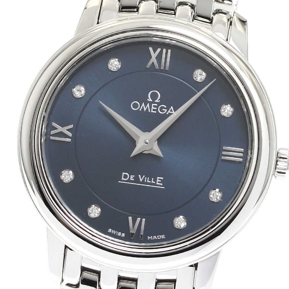 OMEGA De Ville Prestige 424.10.27.60.53.001 8P diamond Quartz Ladies_907879