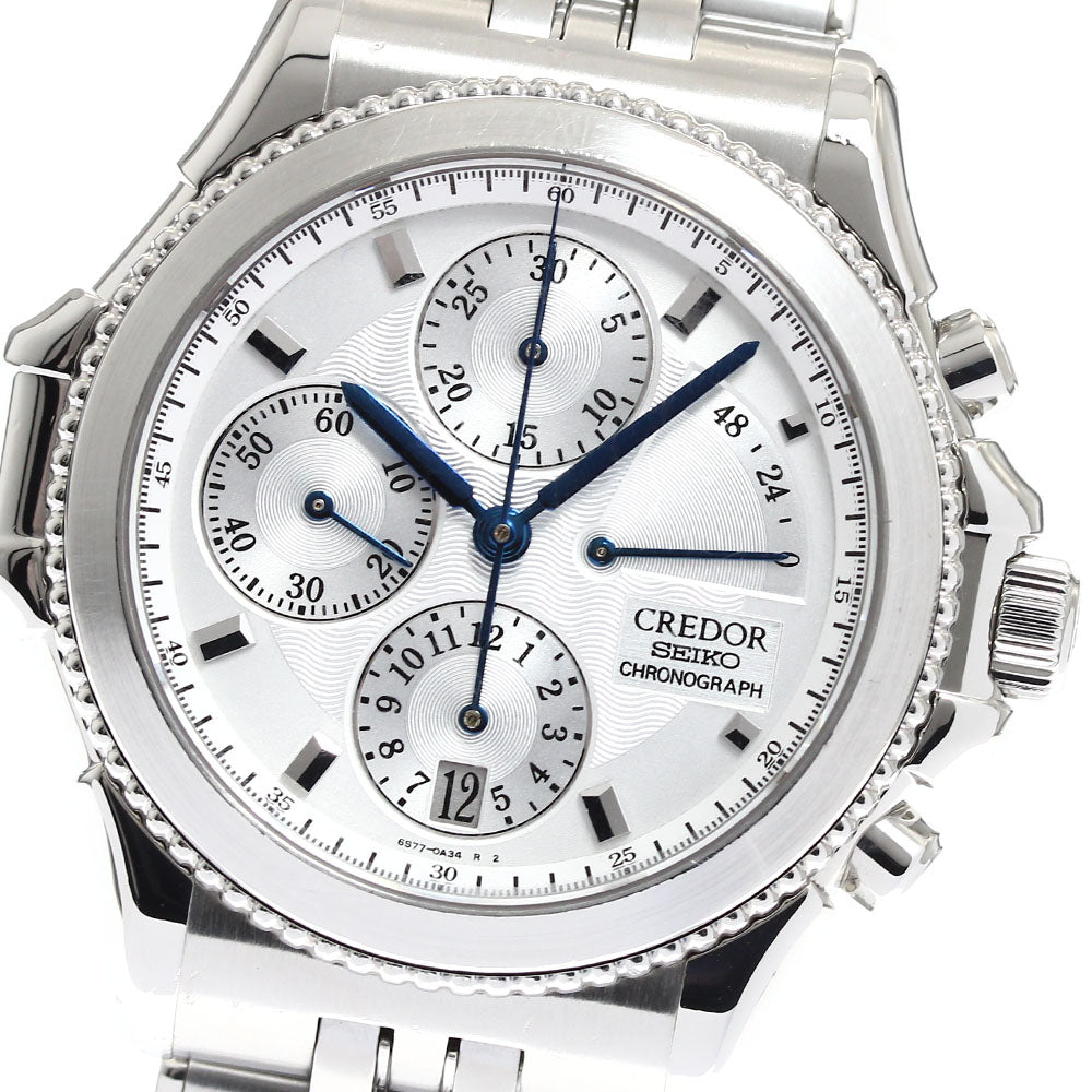 SEIKO CREDOR Pacificique GCBK995/6S77-0A10 Chronograph Automatic Men's_907880