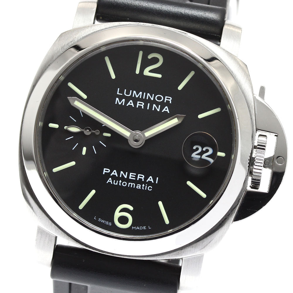 PANERAI Luminor Marina PAM00048 Small Second Date Automatic Men's Watch_908194