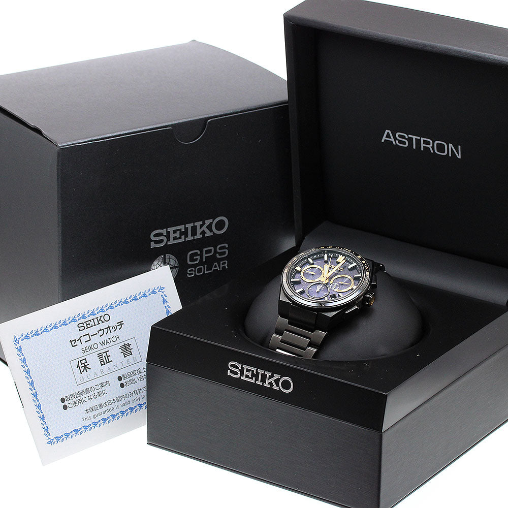 SEIKO Astron SBXC145/5X53-0CH0 Solar Powered Radio Men's Watch_908206
