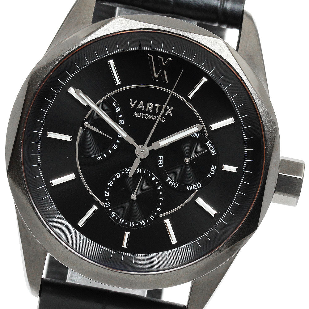 VARTIX ALIVE V3 AL3BK Day-Date Power Reserve black Dial Automatic Men's Watch_908232