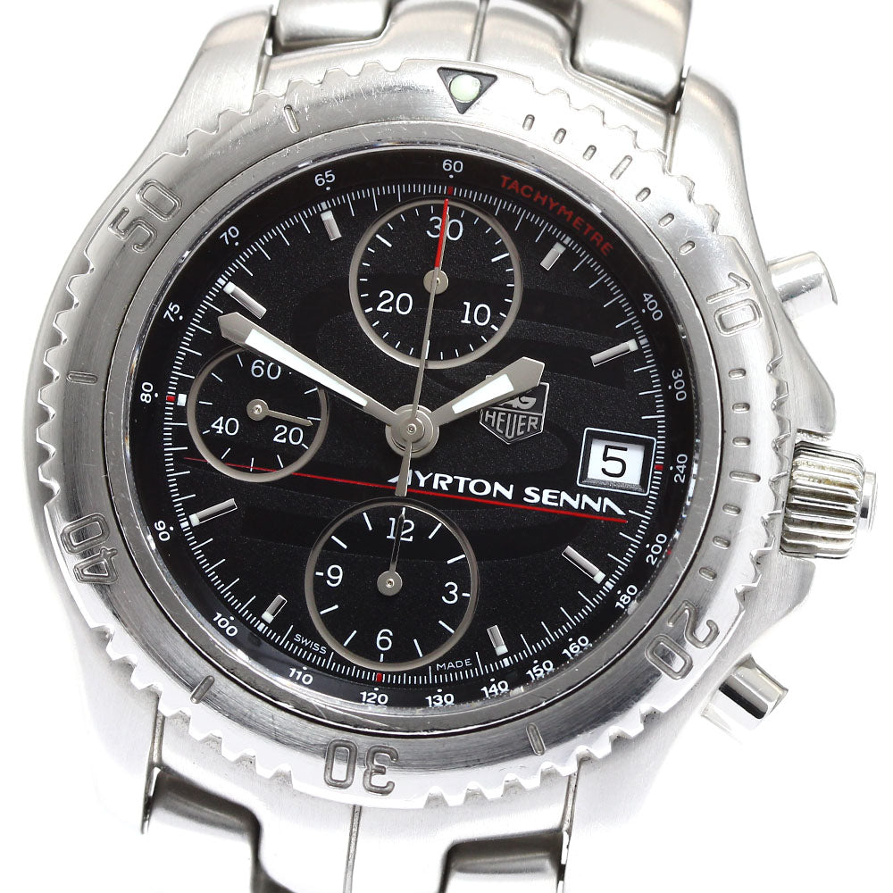 TAG HEUER Link CT2114.BA0550 Ayrton Senna limited model AT Men's Watch_908237