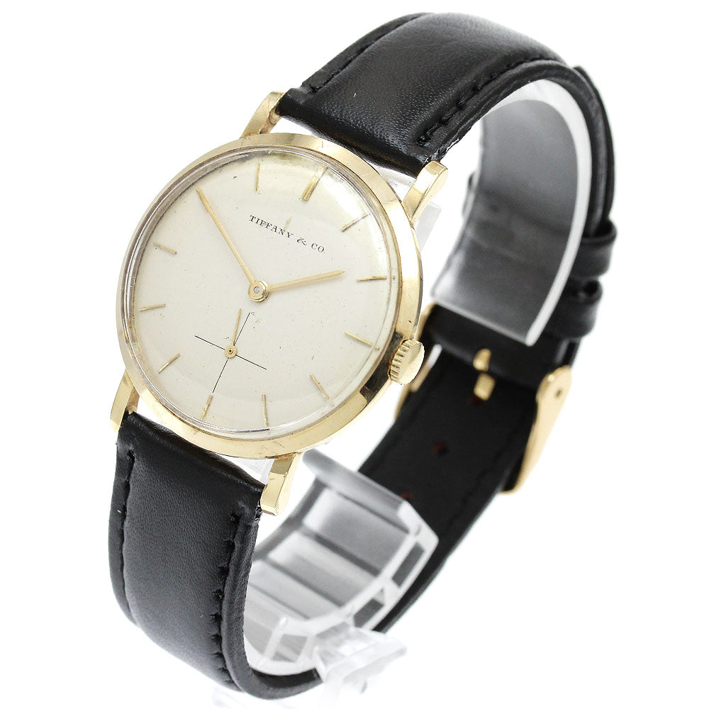 TIFFANY&Co. K14YG small second cal.1525 Hand Winding Men's Watch_908245