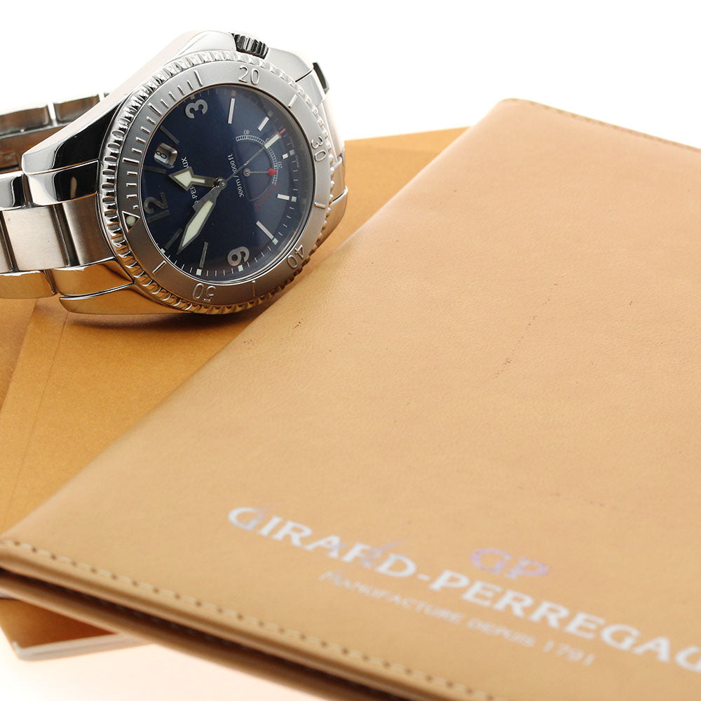 GIRARD PERREGAUX Sea hawk 49900.1.11.4144 Navy Dial Automatic Men's Watch_908251