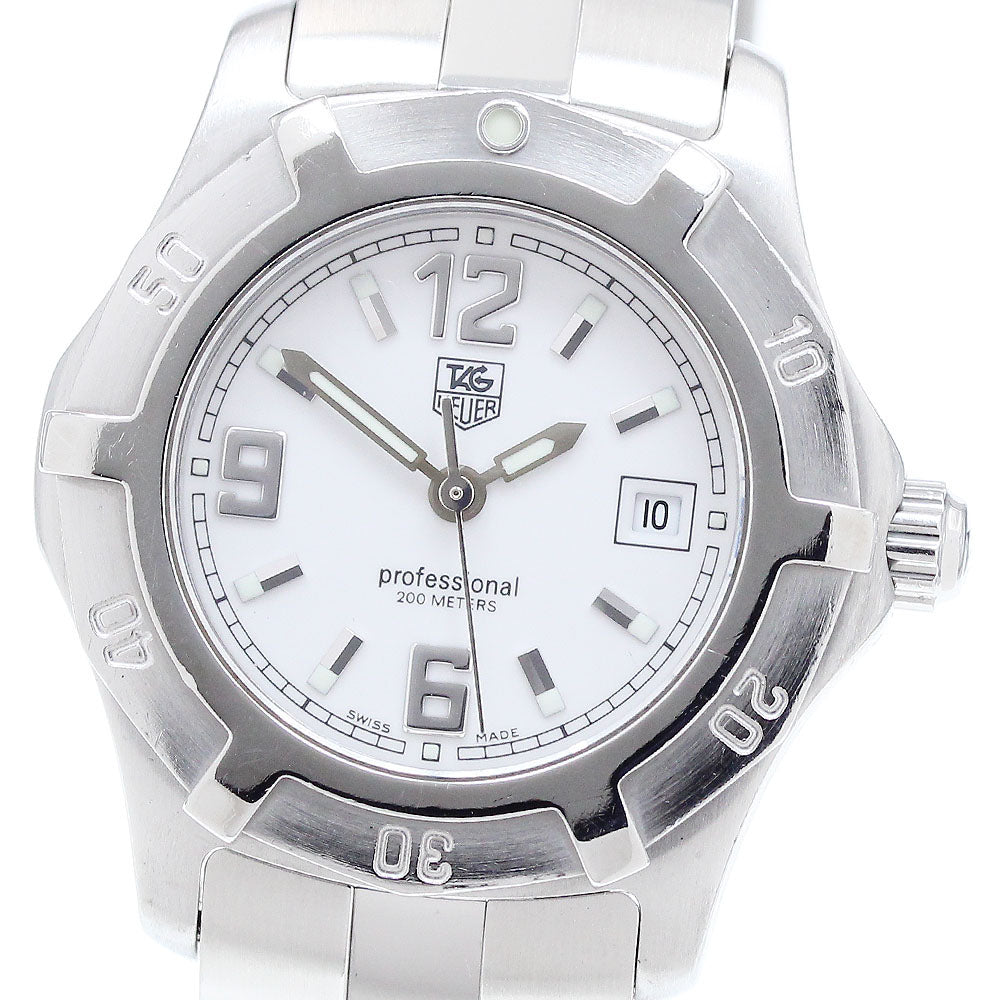 TAG HEUER Professional 200 WN1311 Date white Dial Quartz Ladies Watch_908266