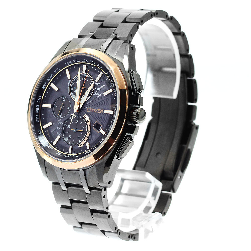 CITIZEN Atessa 100th Anniversary AT8046-51E Solar Powered Radio Men's_908269