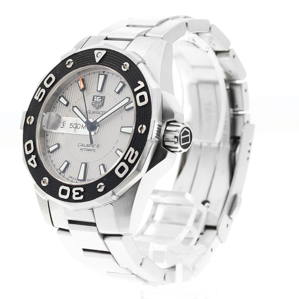 TAG HEUER Aqua racer WAJ2111 Caliber 5 gray Dial Automatic Men's Watch_908286