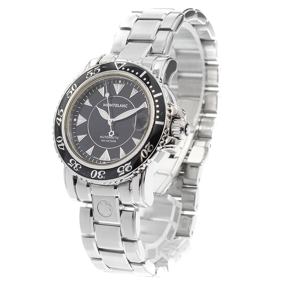 MONTBLANC Meistersteck 7035 Date black Dial Automatic Men's Watch_908293