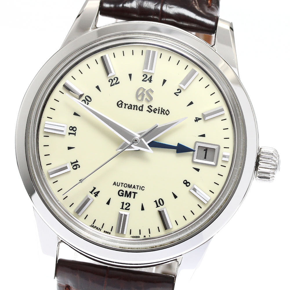 SEIKO Grand Seiko SBGM221/9S66-00A0 Mechanical gmt beige Dial Automatic Men's Watch_908300