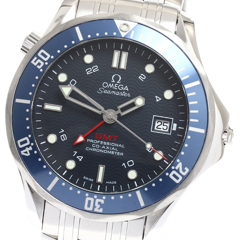 OMEGA Seamaster Diver 300 2535.80 GMT Coaxial Automatic Men's Watch_908346