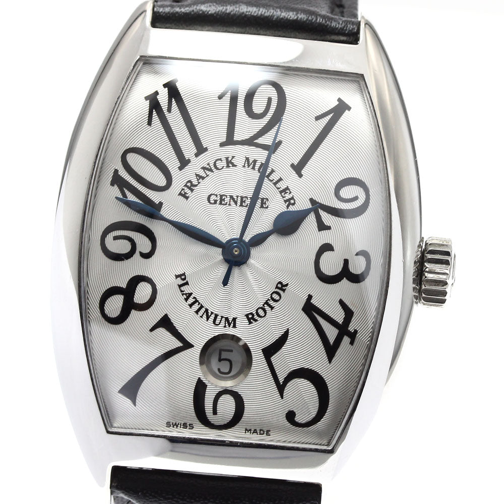 FRANCK MULLER Tonookabex 7880SCDT Platinum rotor Silver Dial AT Men's_908354