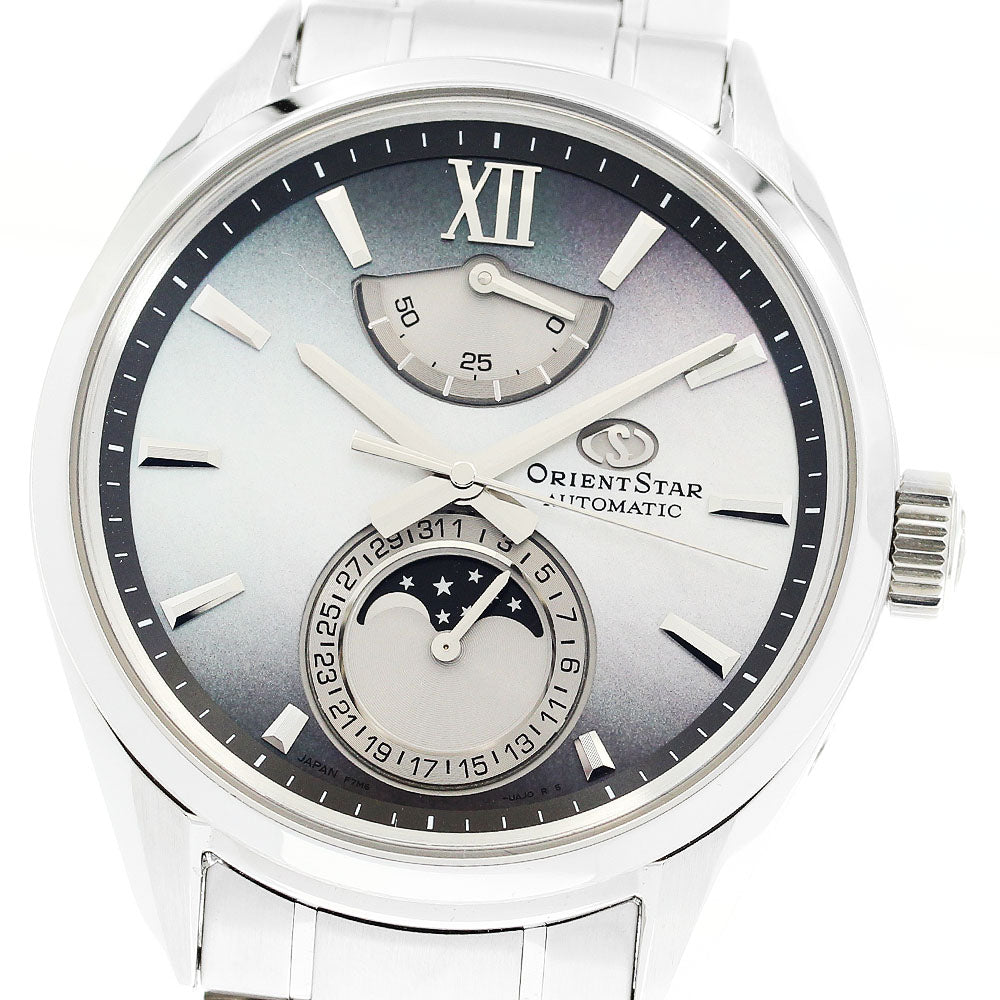 ORIENT M34 127 Mechanical RK-AY0201A Moon phase power reserve shell Dial Automatic Men's Watch_908364