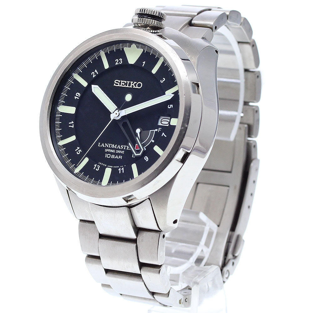 SEIKO Prospex Landmaster 5R66-0AY1/SBDB015 GMT Spring drive Men's Watch_908372