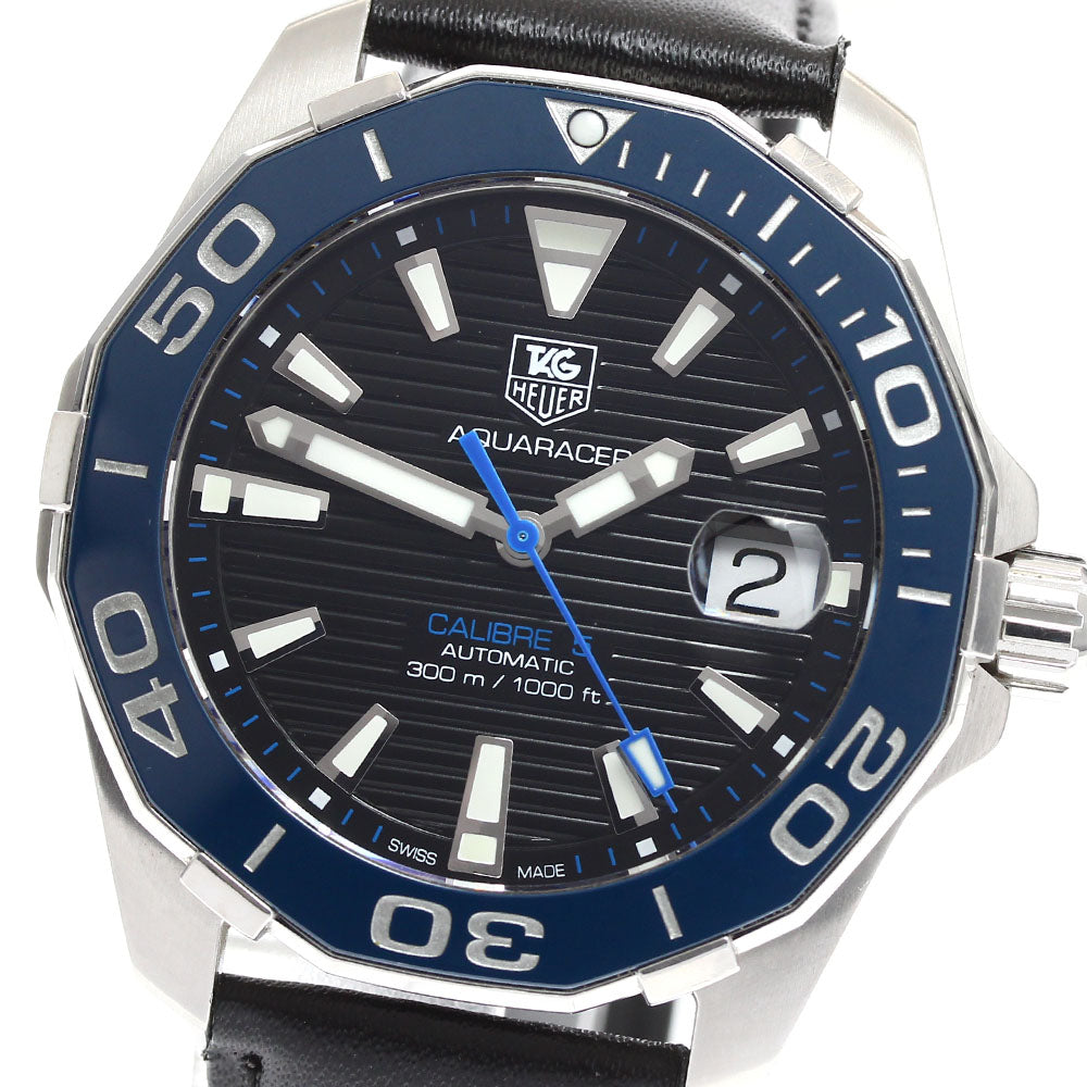TAG HEUER Aqua racer WAY211B Caliber 5 Date Automatic Men's Watch_908387