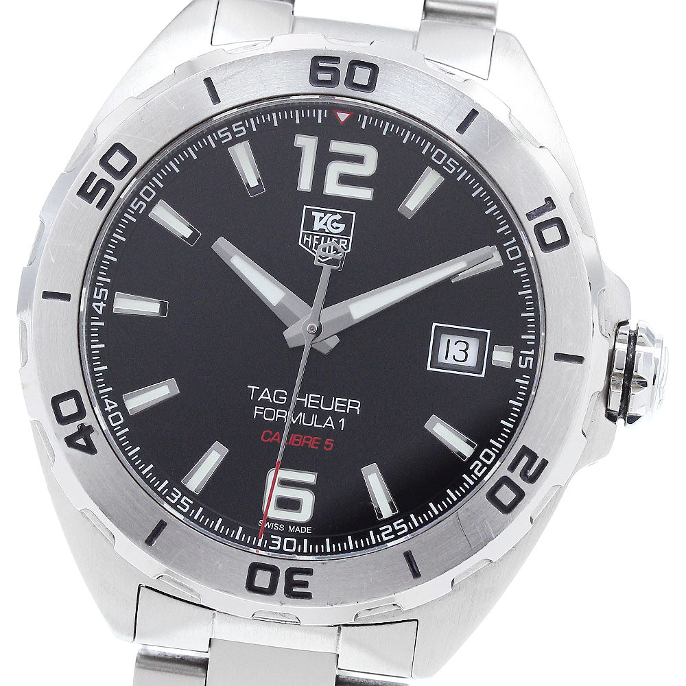 TAG HEUER Formula 1 caliber 5 WAZ2113 Date black Dial Automatic Men's Watch_908402