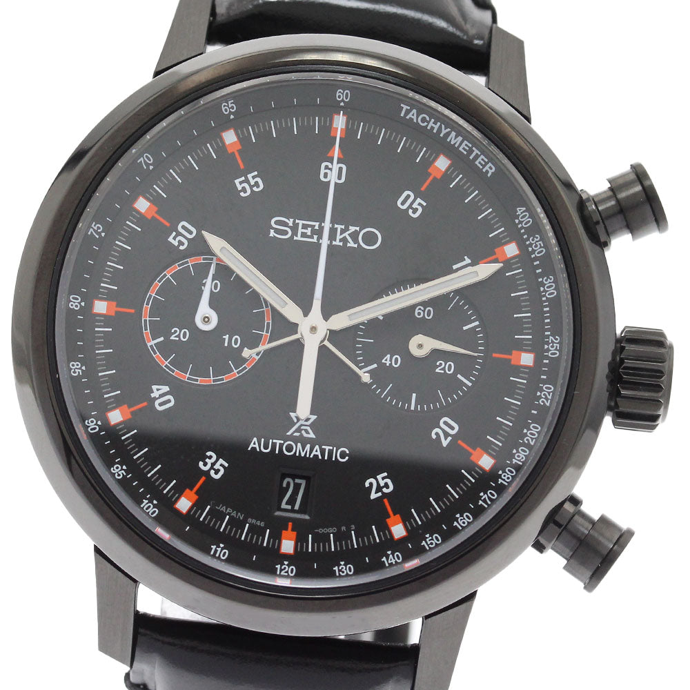 SEIKO Prospex Speed Timer SBEC019/8R46-00F0 black Dial Automatic Men's_908406