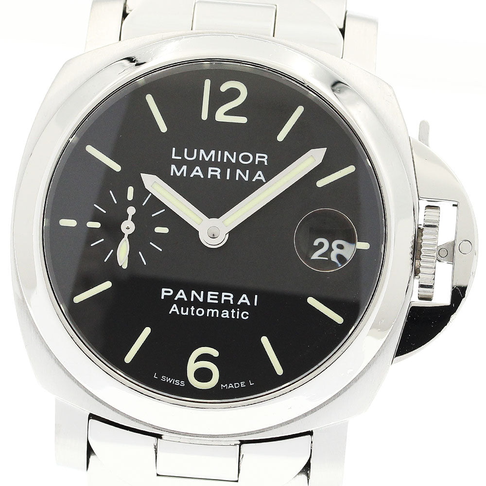 PANERAI Luminor Marina PAM00050 Small Second Date Automatic Men's Watch_908409