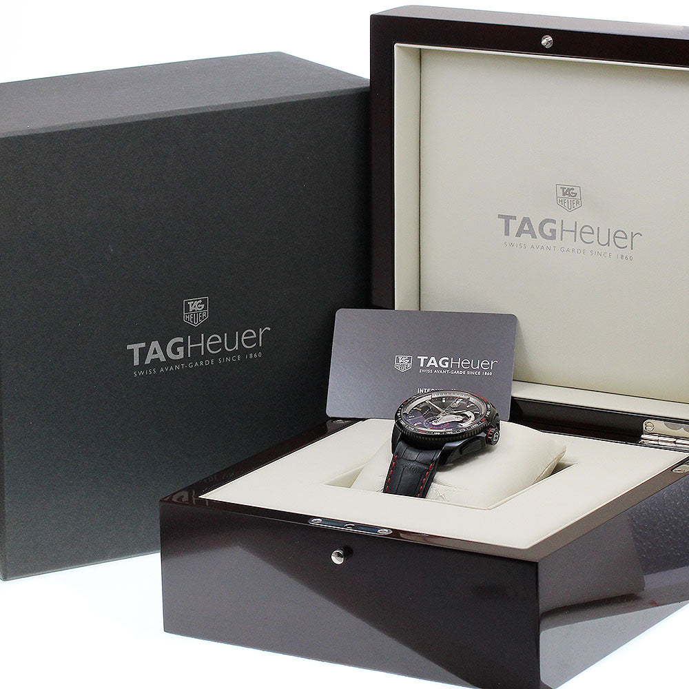 TAG HEUER Grand Carrera Caliber 36 CAV5185.FT6020 Chronograph black Dial Automatic Men's Watch_908415