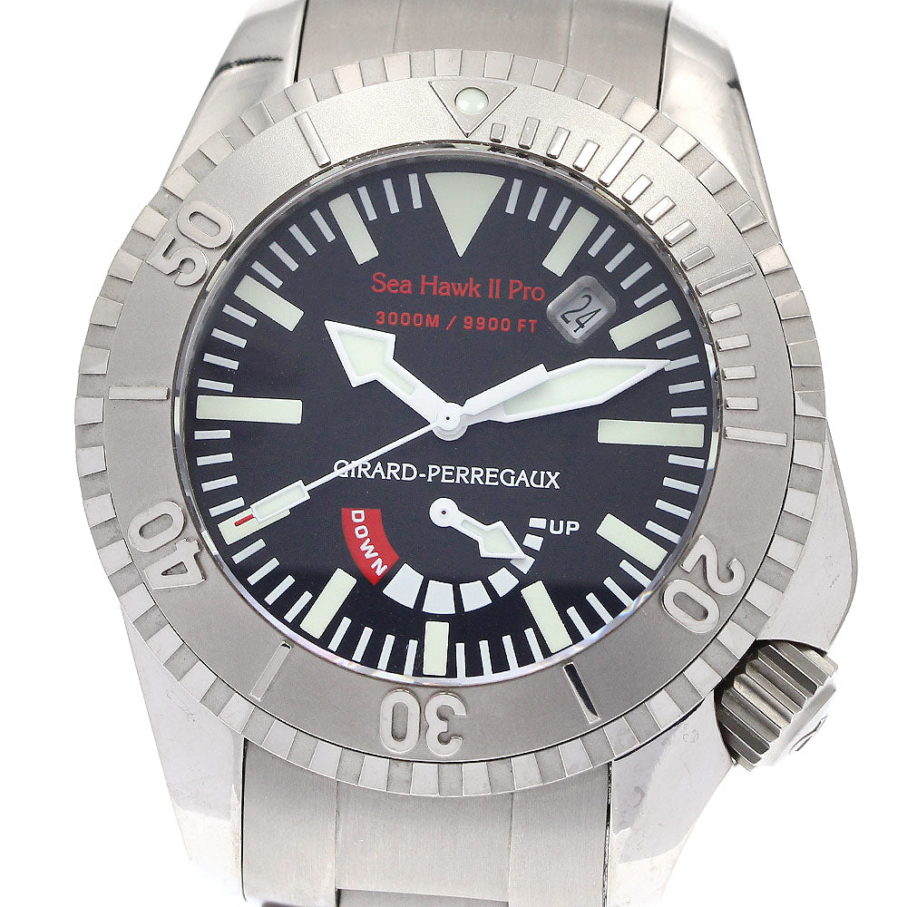 GIRARD PERREGAUX Seahawk 2 Pro 49941-21-631-1 Date Automatic Men's Watch_908418