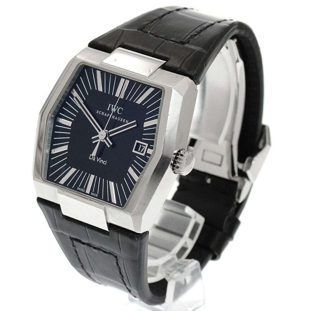 IWC SCHAFFHAUSEN Vintage da vinci IW546101 Date black Dial Automatic Men's Watch_908432