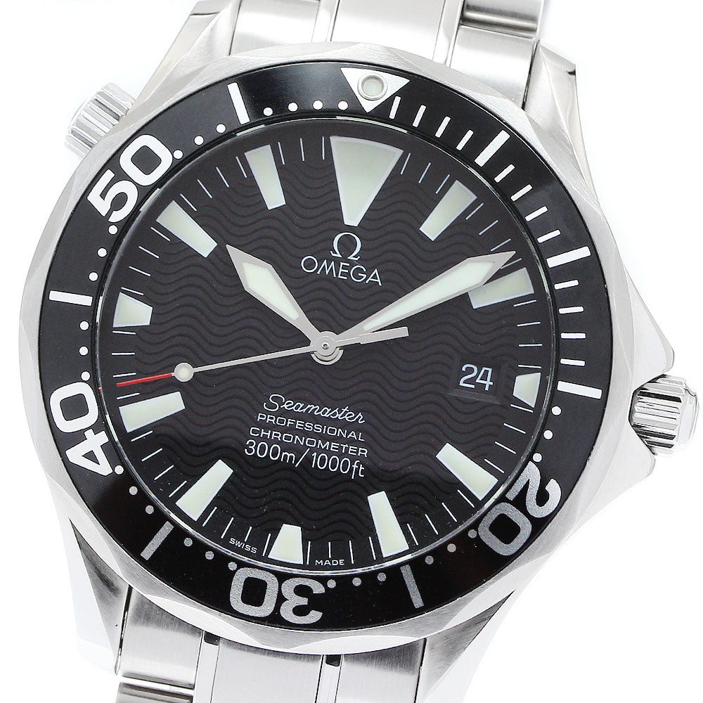 OMEGA Seamaster300 2254.50 Date black Dial Automatic Men's Watch_908440