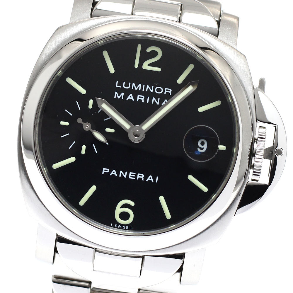 PANERAI Luminor Marina PAM00050 Small Second black Dial Automatic Men's_908450