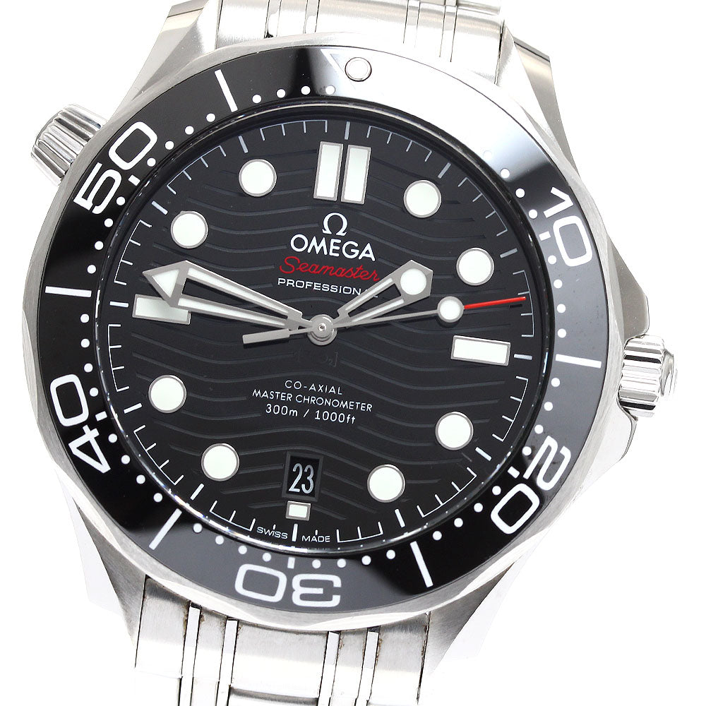 OMEGA Seamaster Diver 300M Date Co-Axial Master Chronometer AT Mens Watch_908473