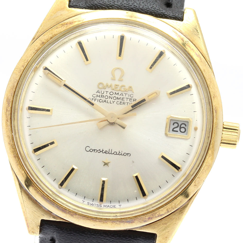 OMEGA Constellation 168.015 T00L 105 K18YG Date Automatic Men's Watch_908484