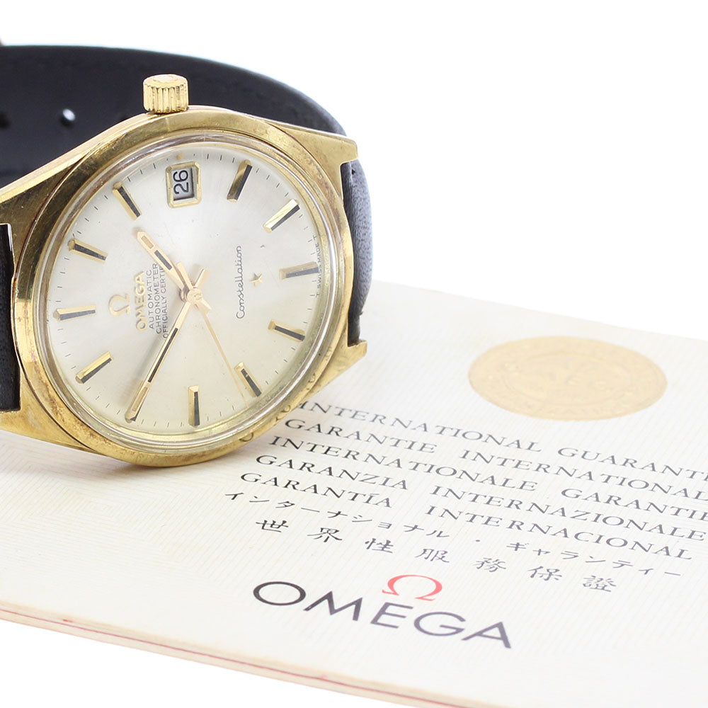 OMEGA Constellation 168.015 T00L 105 K18YG Date Automatic Men's Watch_908484