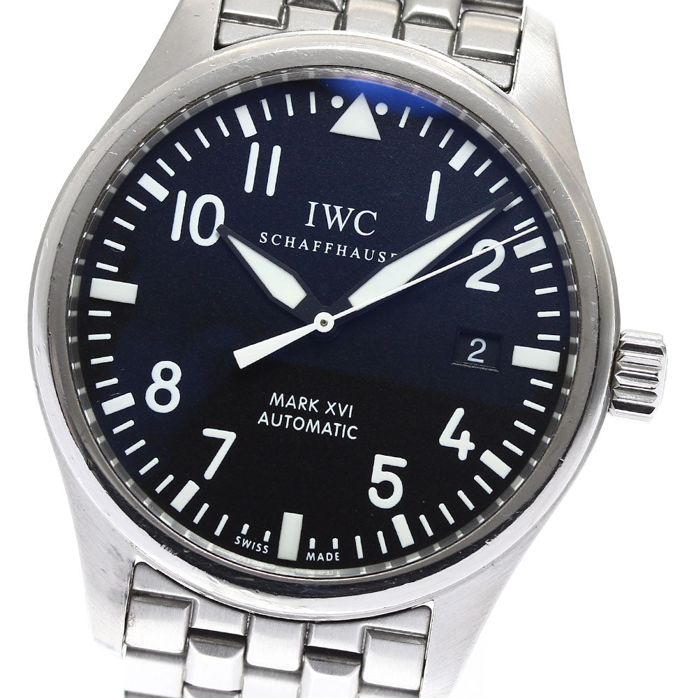 IWC Pilot's watch mark XVI IW325501 Date Black Dial Automatic Men's Watch_908485