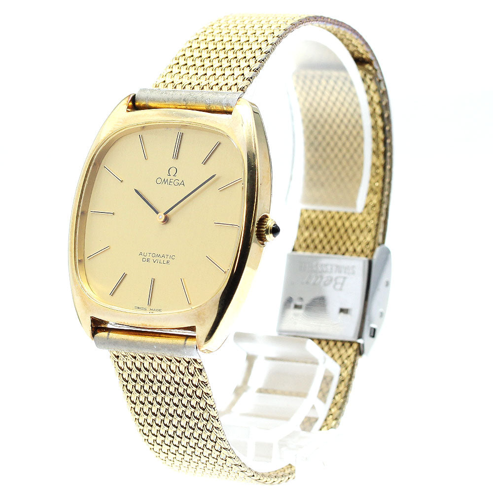 OMEGA De Ville MD151.5801 cal.684 vintage gold Dial Automatic Men's Watch_908511